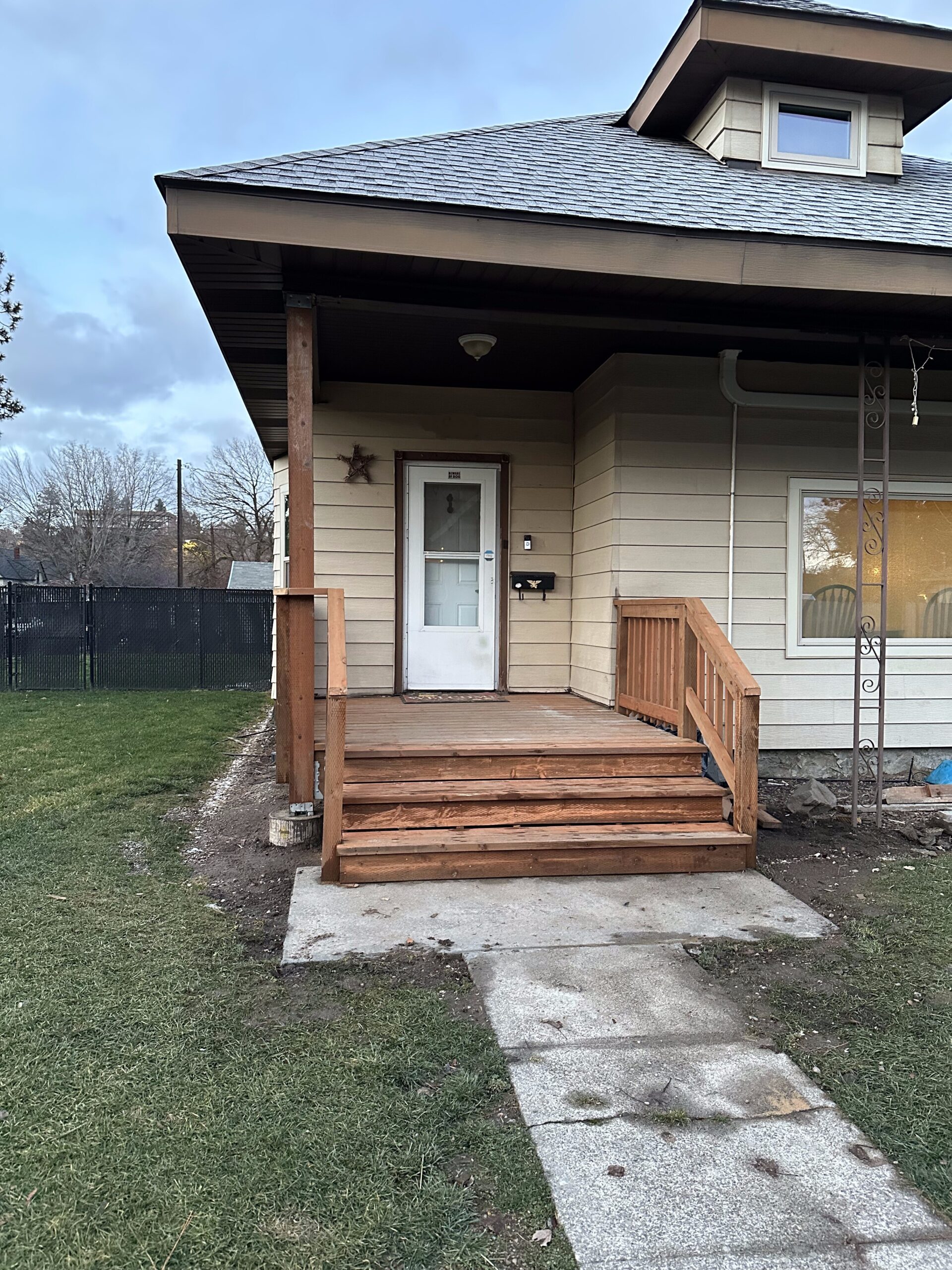 Corbin Park porch structural repair